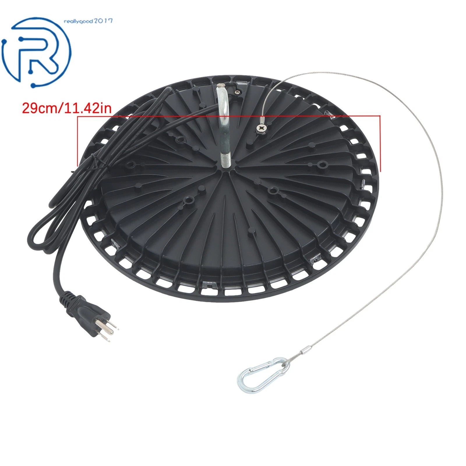 Set of 4 LED High Bay Lights 150W 5000K 18000LM UFO
