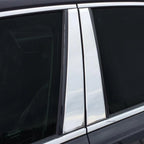 Luxury Stainless Steel Pillar Post Trim Kit 4pc for Kia Cadenza (2017–2021)