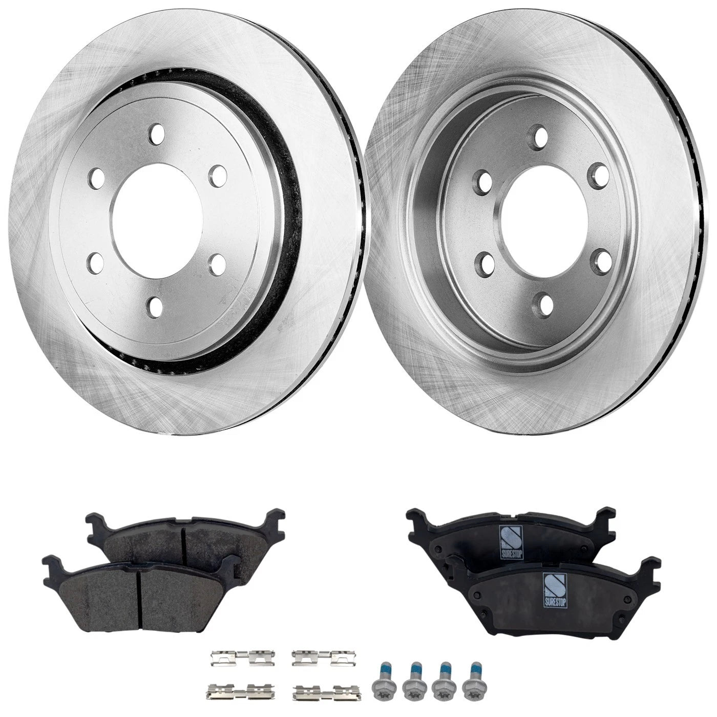 Brake Disc and Ceramic Pad Kit for Ford F-150 (2015–2017)