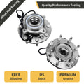 Front Wheel Bearings Hubs for Chevrolet Silverado GMC Sierra 2500 HD (2001–2010)