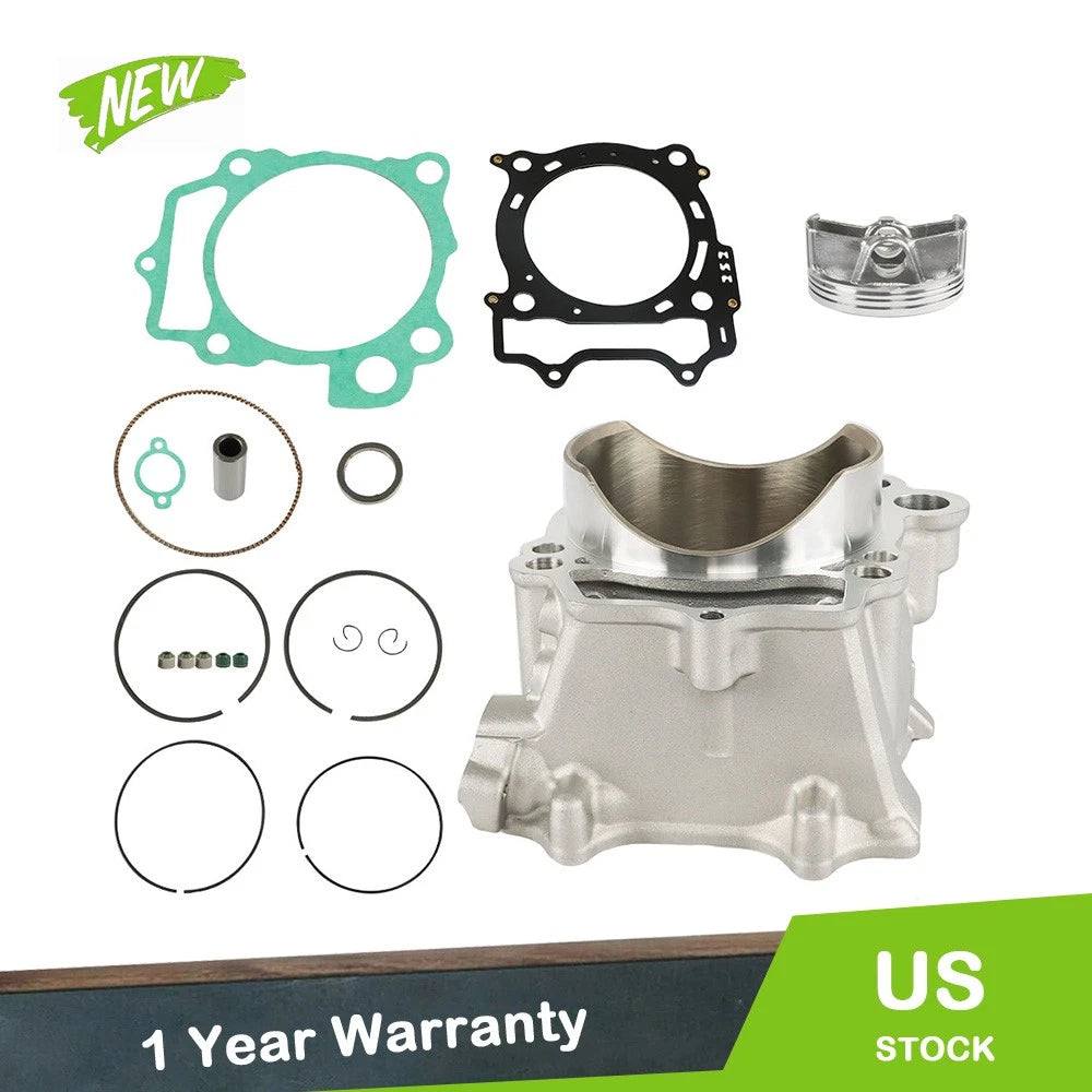 Top End Rebuild Kit with Cylinder Piston Gasket for Yamaha YFZ450R (2009–2021)