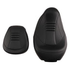 Black Low Profile Driver Seat for Harley Touring (2009–2024) Leather