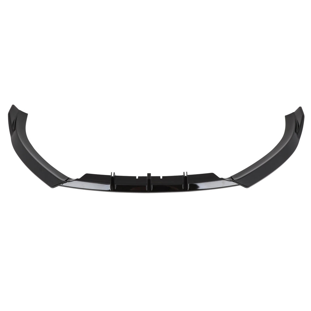 Front Bumper Lip for Audi A4 B8 (2009–2012) - Painted Black