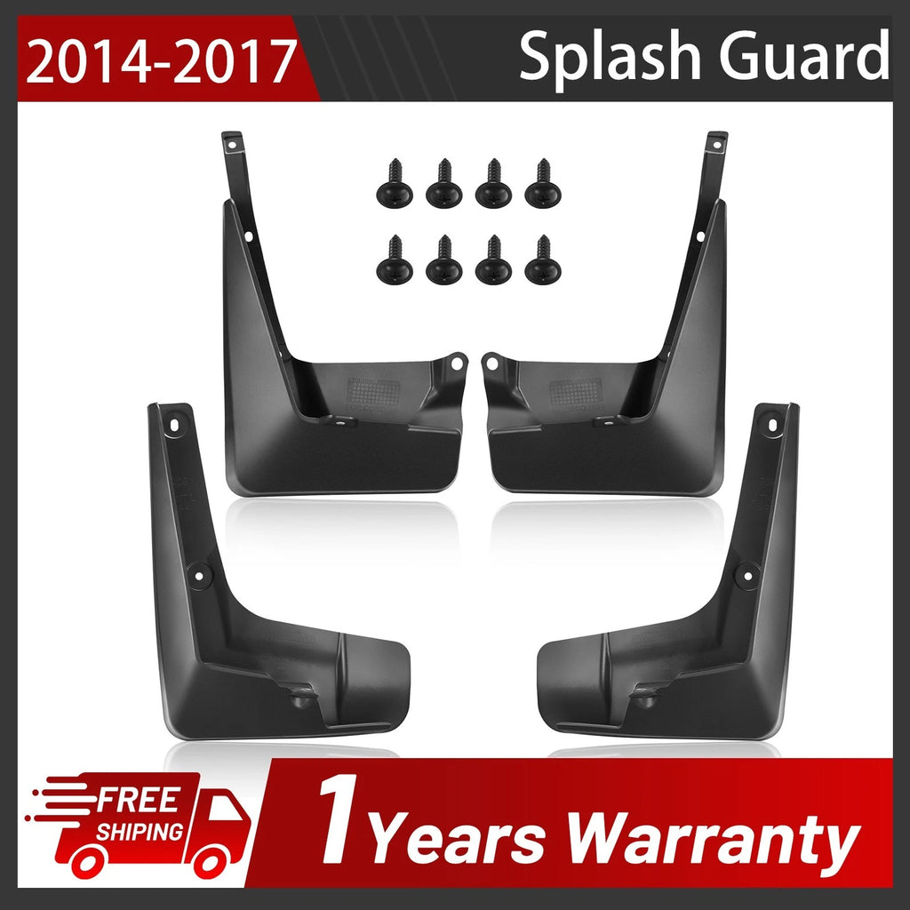 Front Rear Mud Flaps Splash Guards for 2013–2015 Lamborghini Gallardo