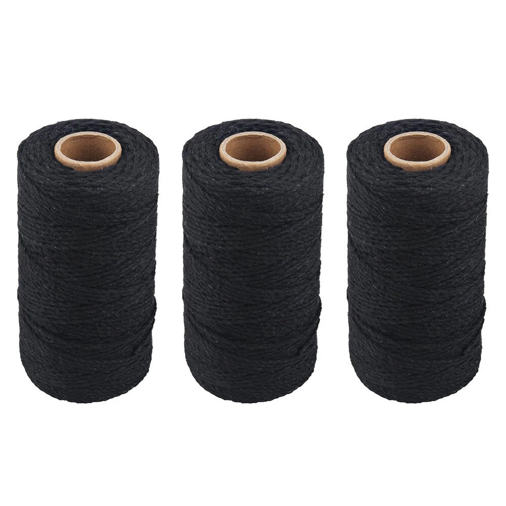Cotton Twine for Gift Wrapping and Crafts (Natural Jute)