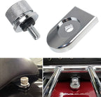 Seat Bolt Tab Cover for Harley Sportster Dyna Touring Softail (2004-2023)