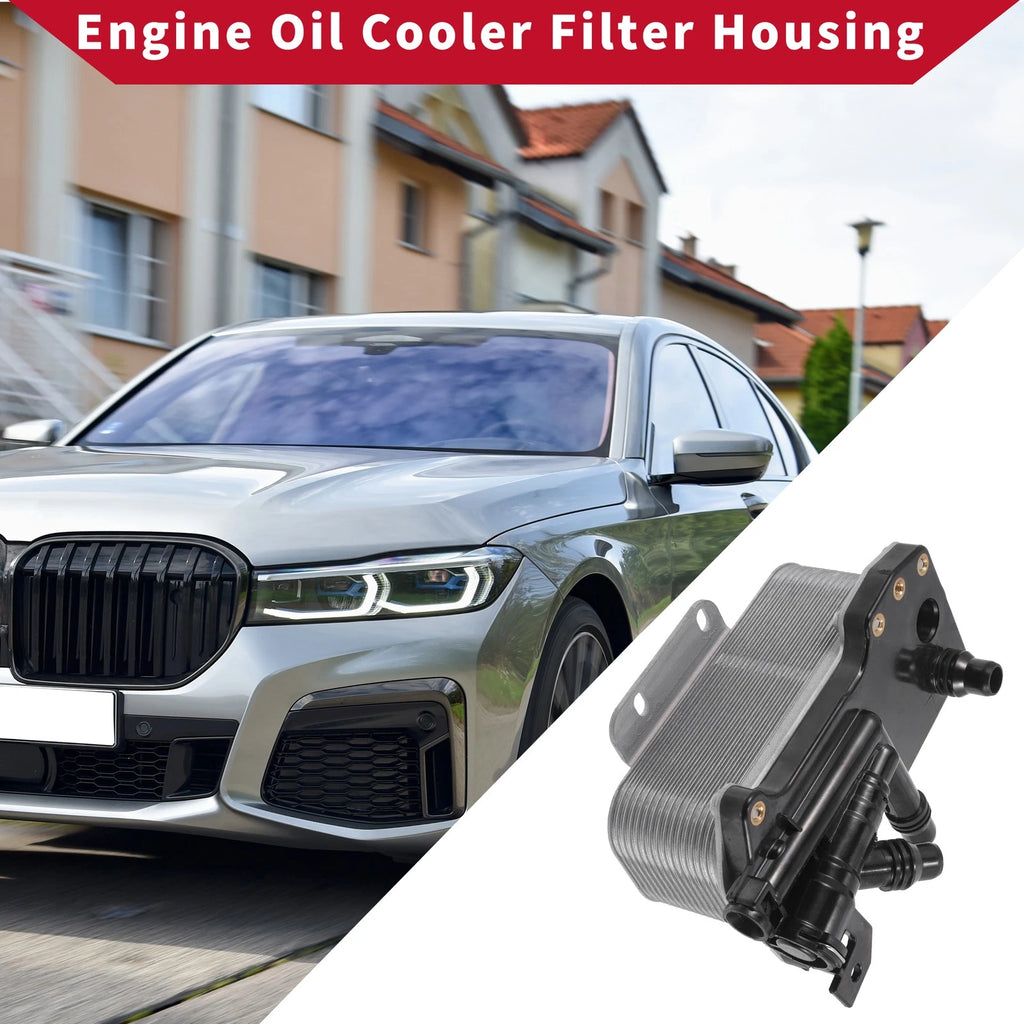 Engine Oil Cooler Filter Housing for BMW 528i (2008–2016) No. 17217638582