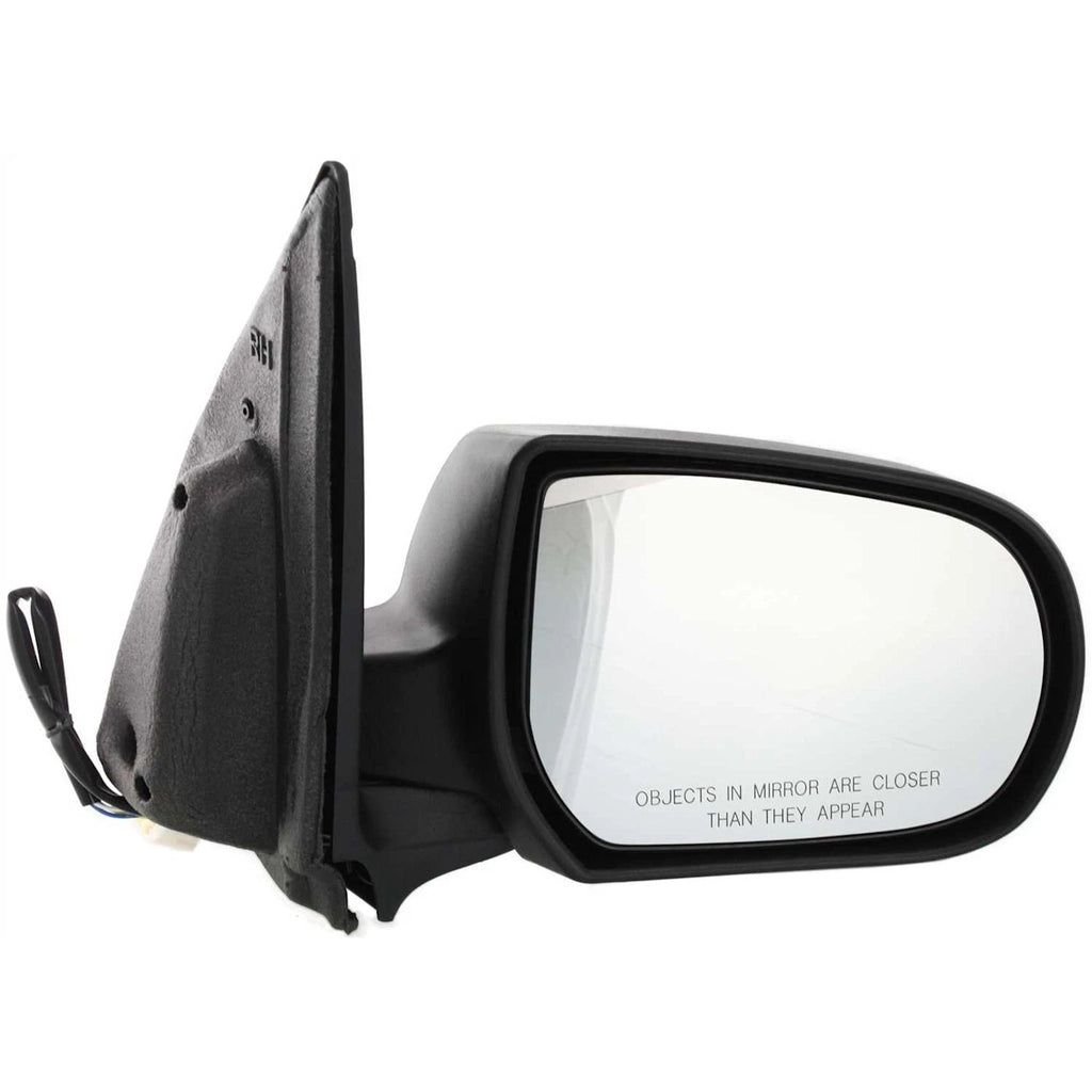 Power Mirror Set of 2 for Ford Escape (2001–2007) Textured Black Manual Folding