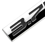 Polished Chrome Badge for 3.7L Engine