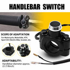 Handlebar Kill On-Off Start Switch for Motorcycle (12V)