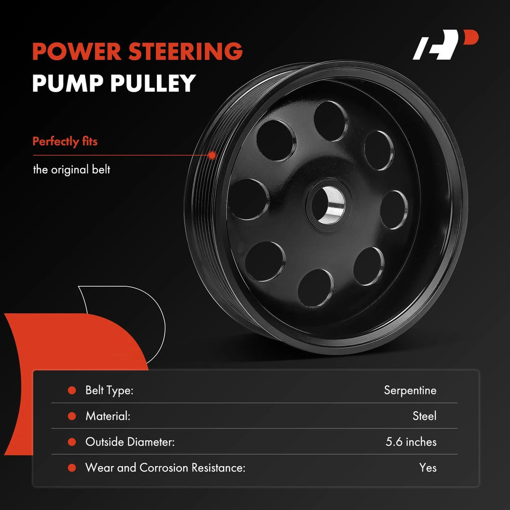 Power Steering Pump Pulley for Ford F-250/F-350 Super Duty (2011–2016)