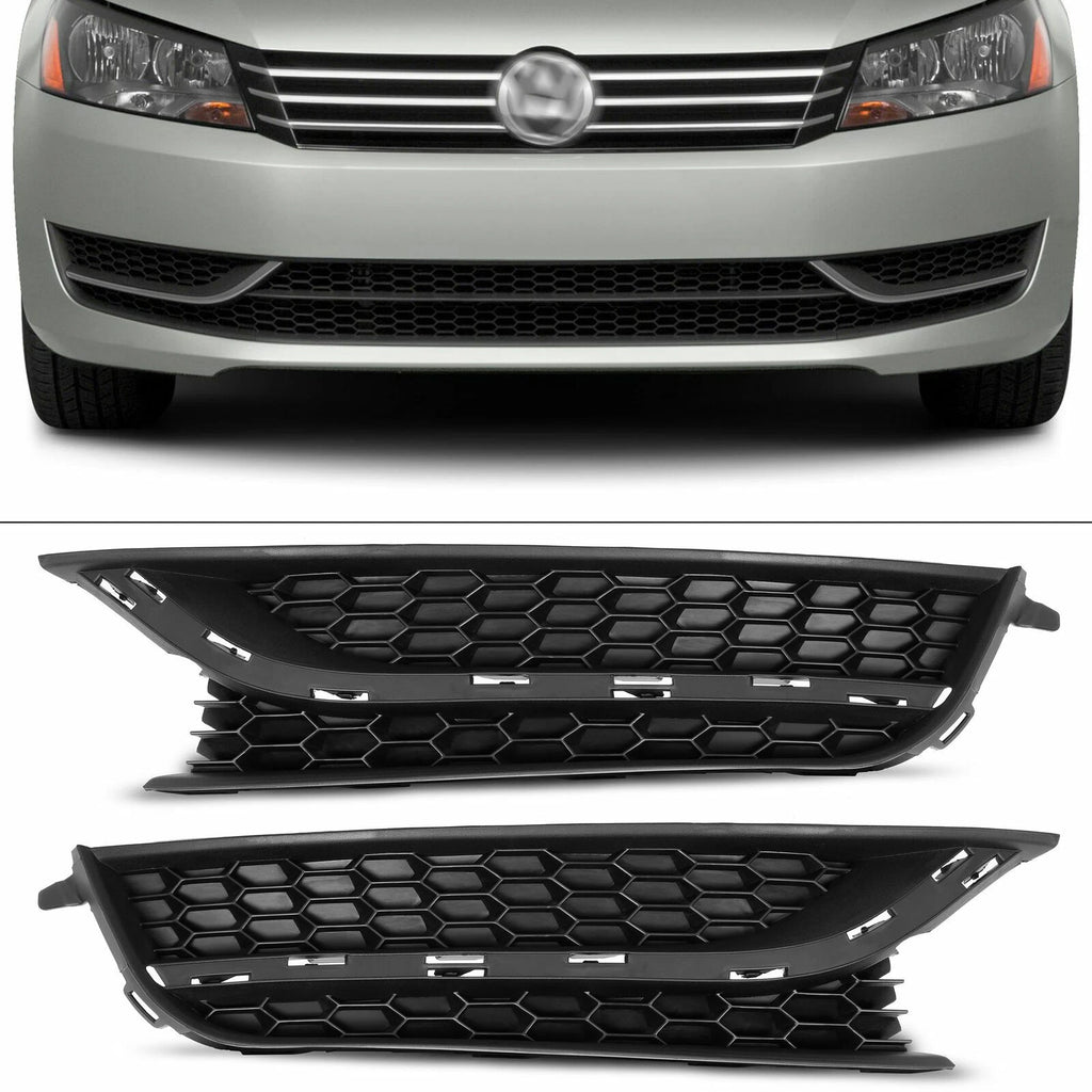 Fog Light Cover Bezel Pair for Volkswagen Passat (2012–2015)