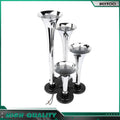 12V 150 DB 4-Trumpet Air Horn Kit for Car Truck Van Bus (Universal)