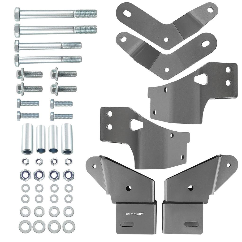 Front Control Arm Drop Bracket Kit for Jeep Cherokee XJ (1984–2001) 4.5" Lift