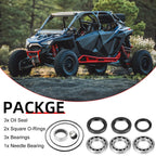 2 x Front Differential Bearing Seal Kit for Polaris Ranger (2007–2012)