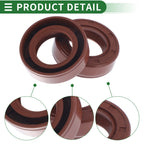 Set of 5 Oil Seal Rotary Shaft Seal FKM Rubber 25x42x12mm