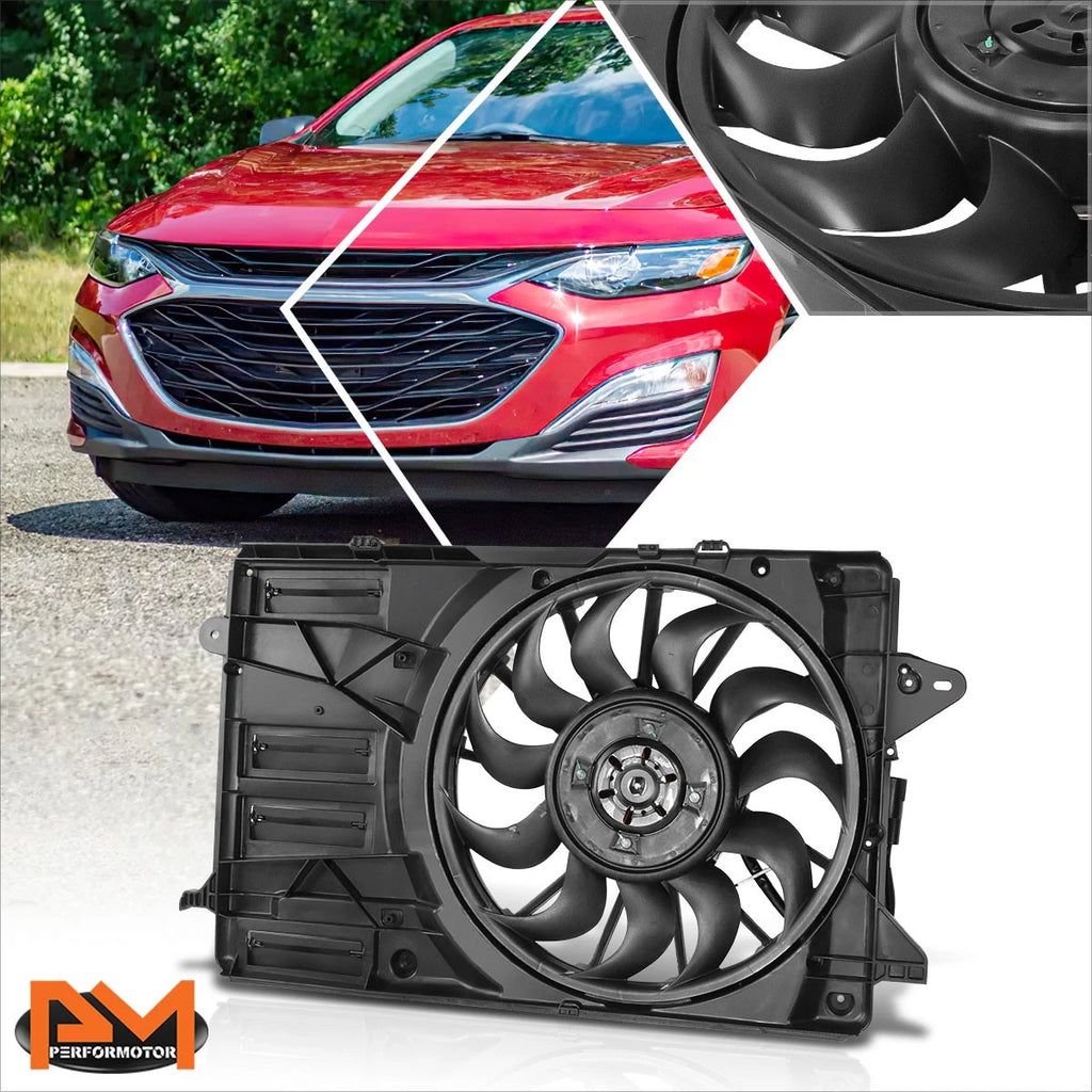 Radiator Cooling Fan Assembly for Chevy Malibu/Buick Lacrosse (2016–2020)