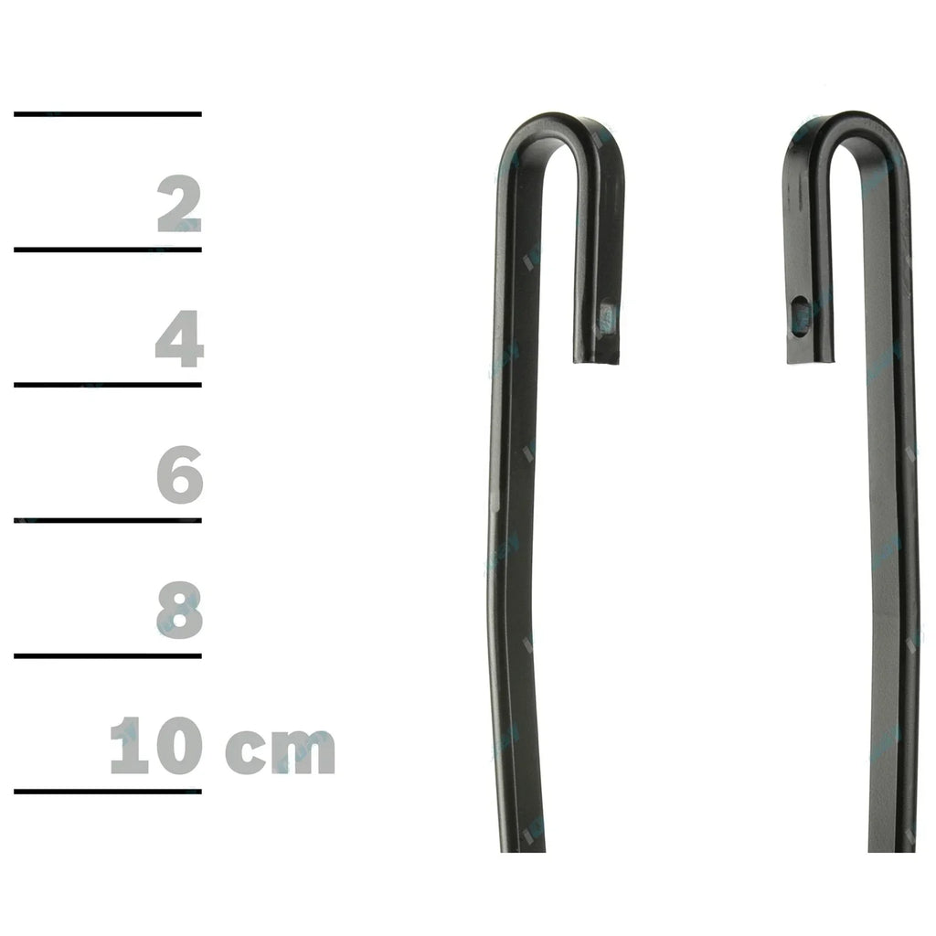 Front Pair Bosch Eco Wiper Blades Set for Nissan Stanza A10 4cyl 1.6L 1978~1983