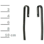 Front Pair Bosch Eco Wiper Blades Set for Nissan Stanza A10 4cyl 1.6L 1978~1983