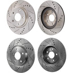 Front & Rear Brake Disc Rotors for Nissan Altima (2002–2006)