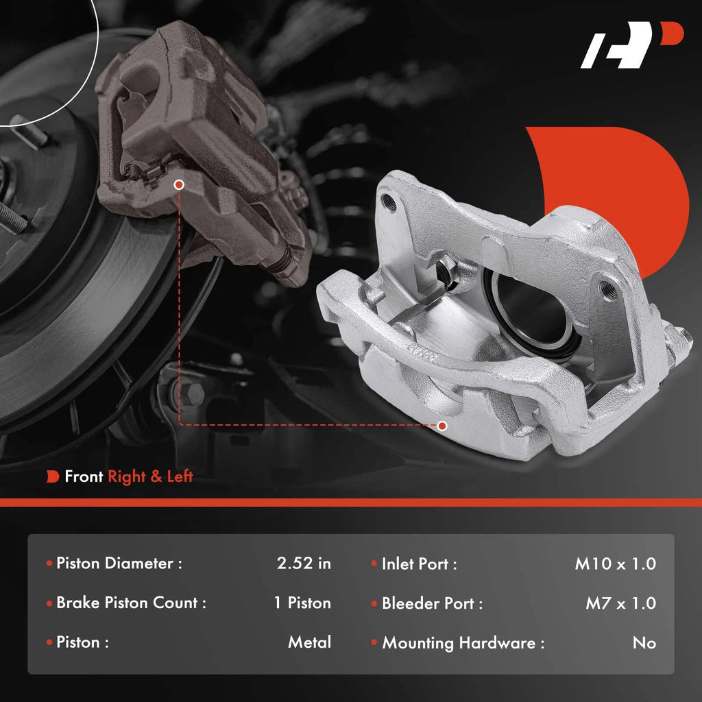 Front Brake Calipers & Bracket for Toyota Camry (2002-2004)