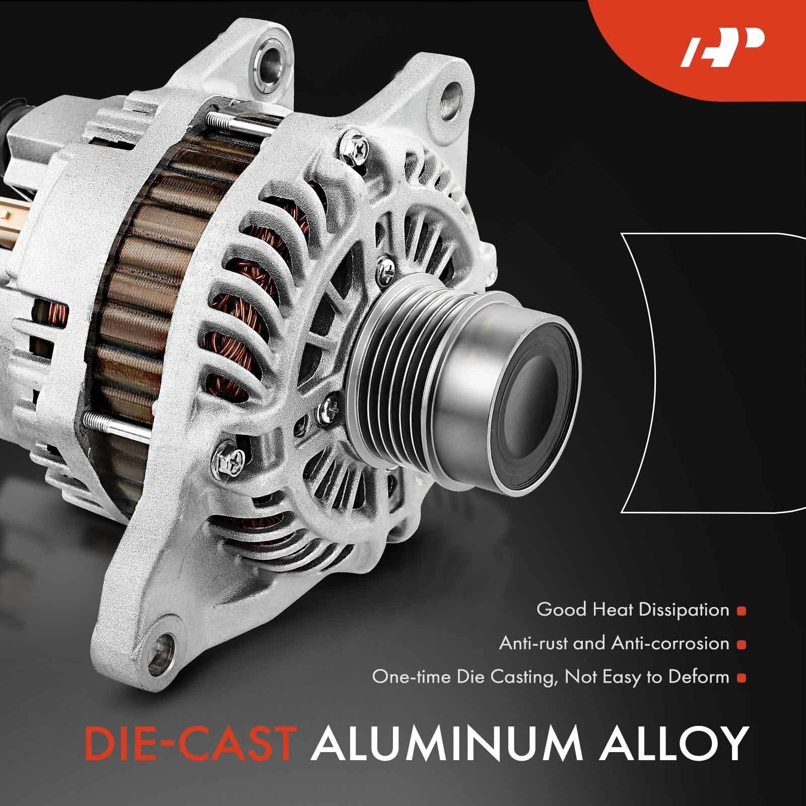 Alternator for Jeep Compass Patriot (2007-2017) Chrysler 200 (2011-2014)