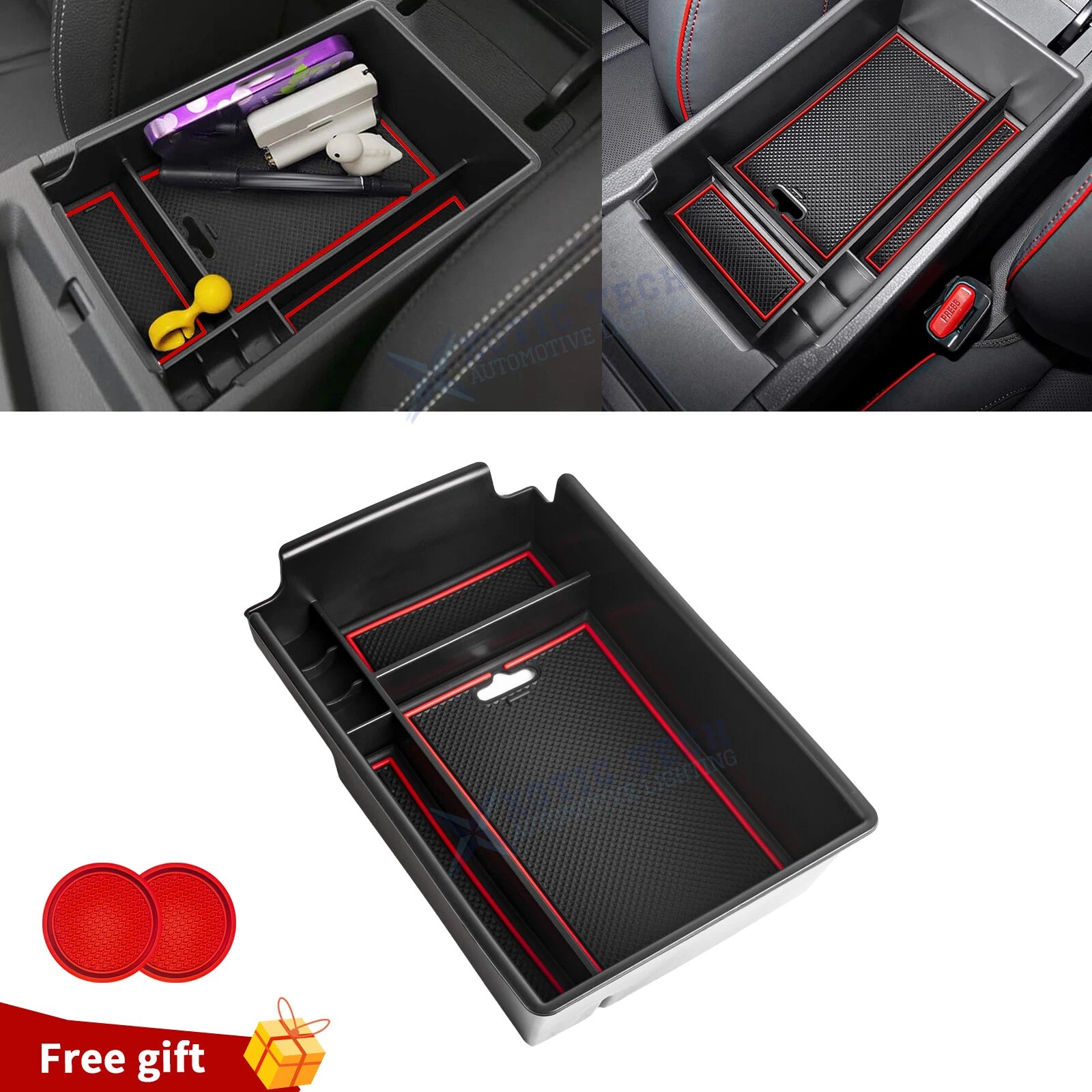 Armrest Coin Storage Organizer for Hyundai Sonata N-Line/Limited (2020–2025)