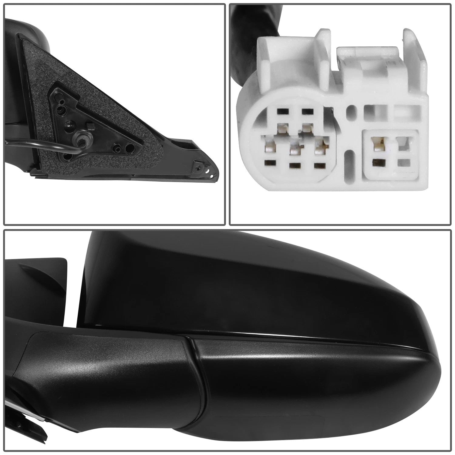Set of 4 Side Window Visors for Toyota Tacoma Double Cab (2016–2023)