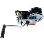 Manual Winch 2000 lbs 20 ft Strap for Truck/Boat/RV (2000–2000)