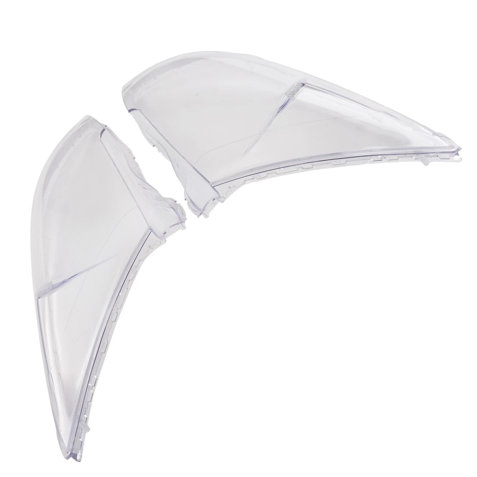 Pair Headlight Lens Cover for Honda CR-V (2007–2011) Left Right