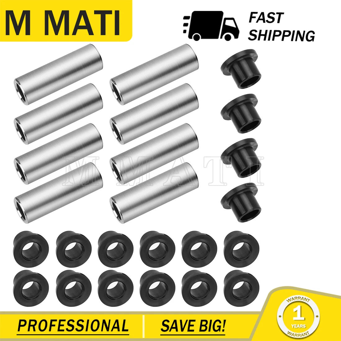 Front Lower Upper A Arm Bushings Kit for Bombardier Can-Am (703500875, 706202088)