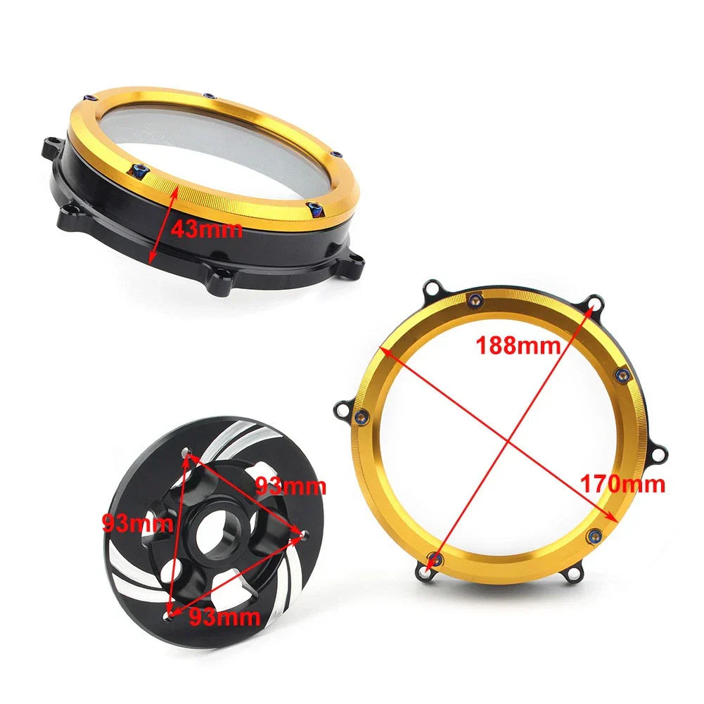 Clutch Cover Protector Guard for Ducati Panigale 1199 1299 959 R S (2012-2023)