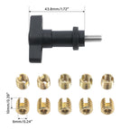 Batwing Fairing Brass Thread Cutting Inserts for Harley Street Glide (1997–2013)