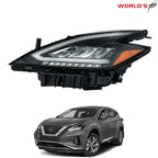 LED Black Housing Headlight for Nissan Murano (2022–2023)