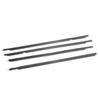 Set of 4 Door Window Trim Moulding Seal Weatherstrip for Toyota RAV4 (2006–2012)