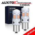 2X Amber Yellow 2200K LED Turn Signal Bulbs for Universal Fit