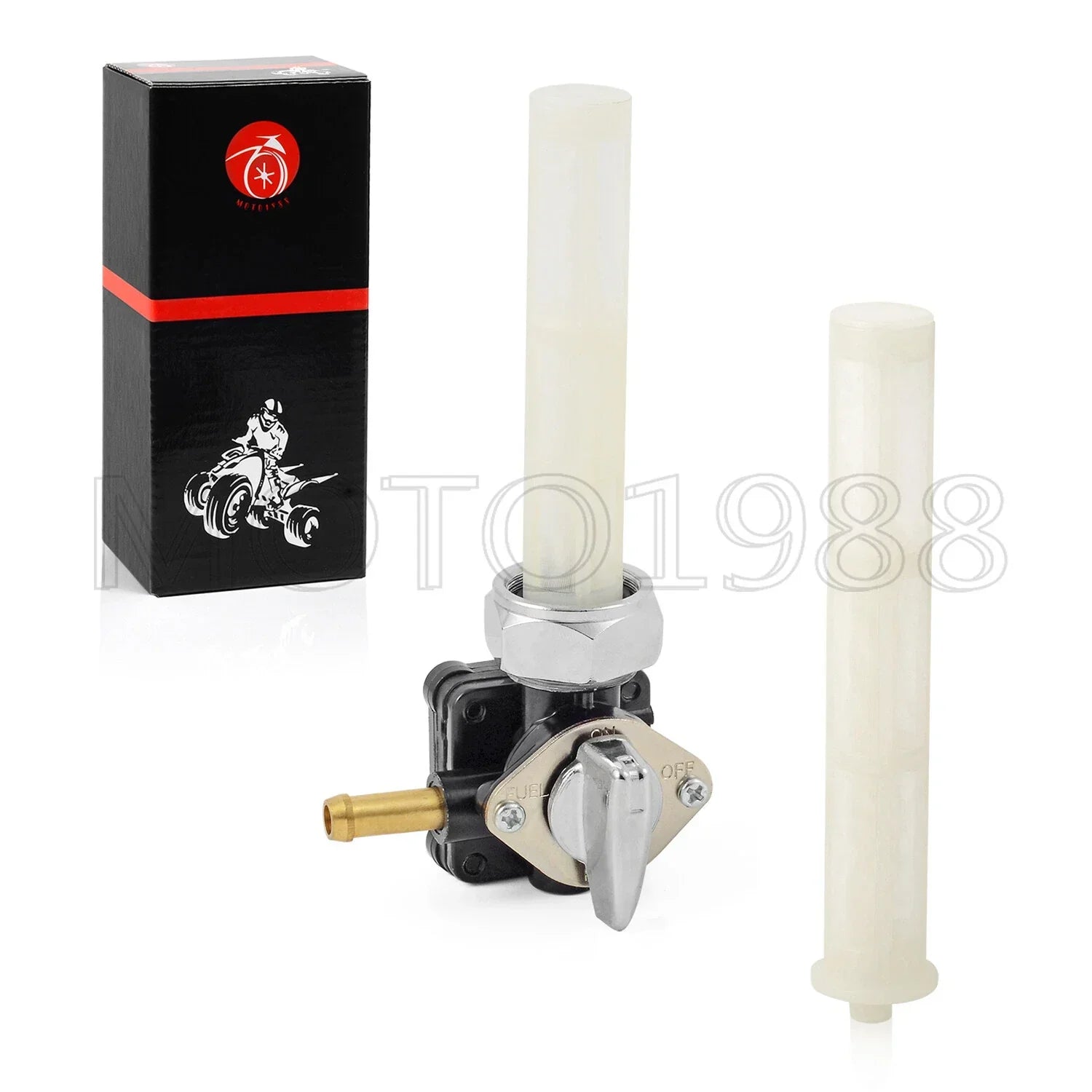 Fuel Valve VACUUM Petcock 22mm for Dyna FXDL Low Rider (2000–2006)
