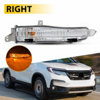 Front Right Turn Signal Light for Honda Pilot (2019–2022) Amber Halogen