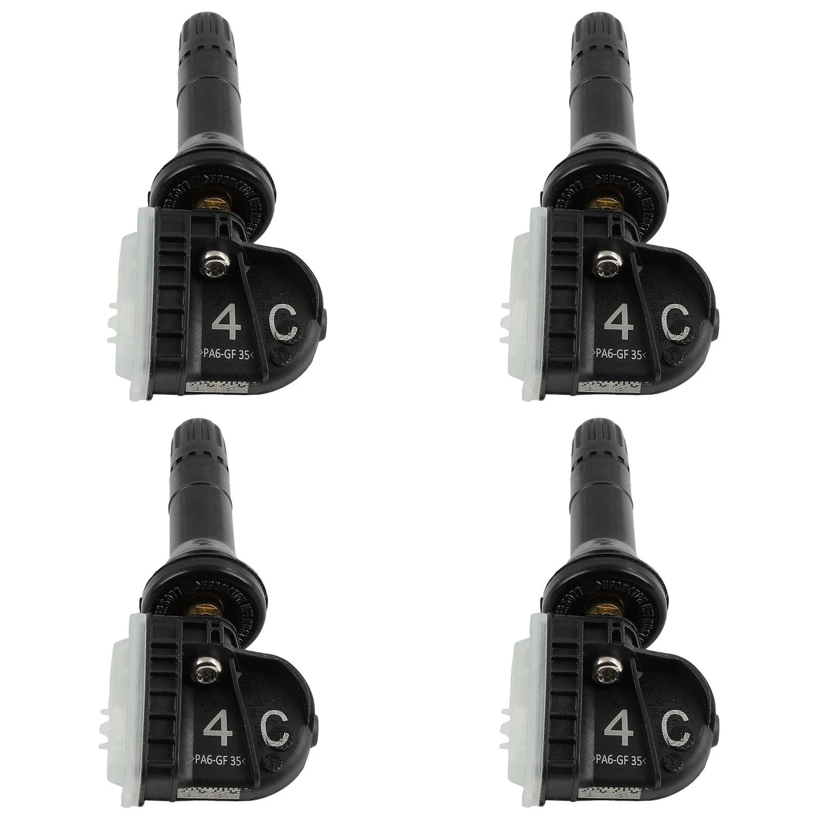 Set of 4 Tire Pressure Sensors 315MHZ 13540601 for Cadillac Chevrolet Pontiac (2007–2018)