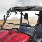 0.177" UTV Front Folding Windshields for Yamaha Rhino 450/660/700 (2004–2013)