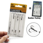 3X Stainless Steel Fishing Hooks for Pike Perch Terminal Baits