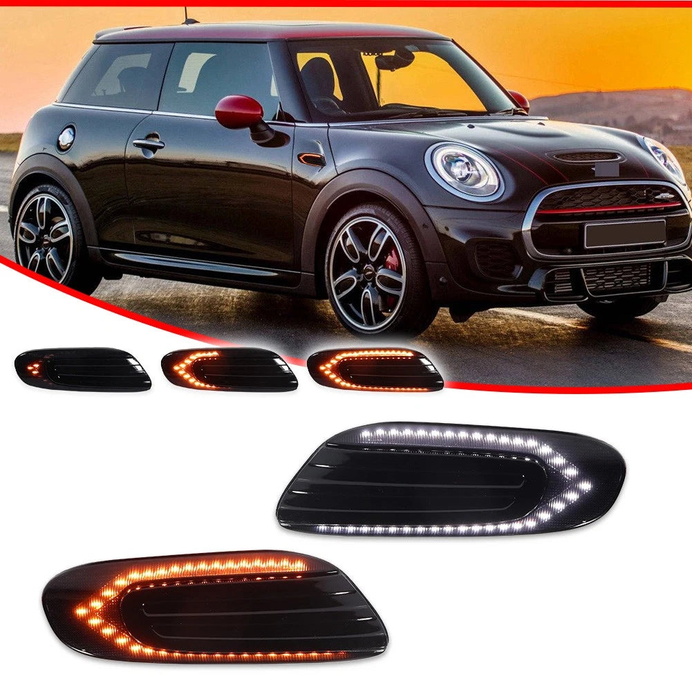 Switchback LED Side Marker Light Blinker Lamps for Mini Cooper F55 F56 F57