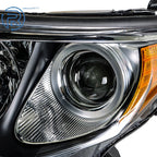Set of 2 Halogen Headlights for Toyota RAV4 (2013-2015) Black