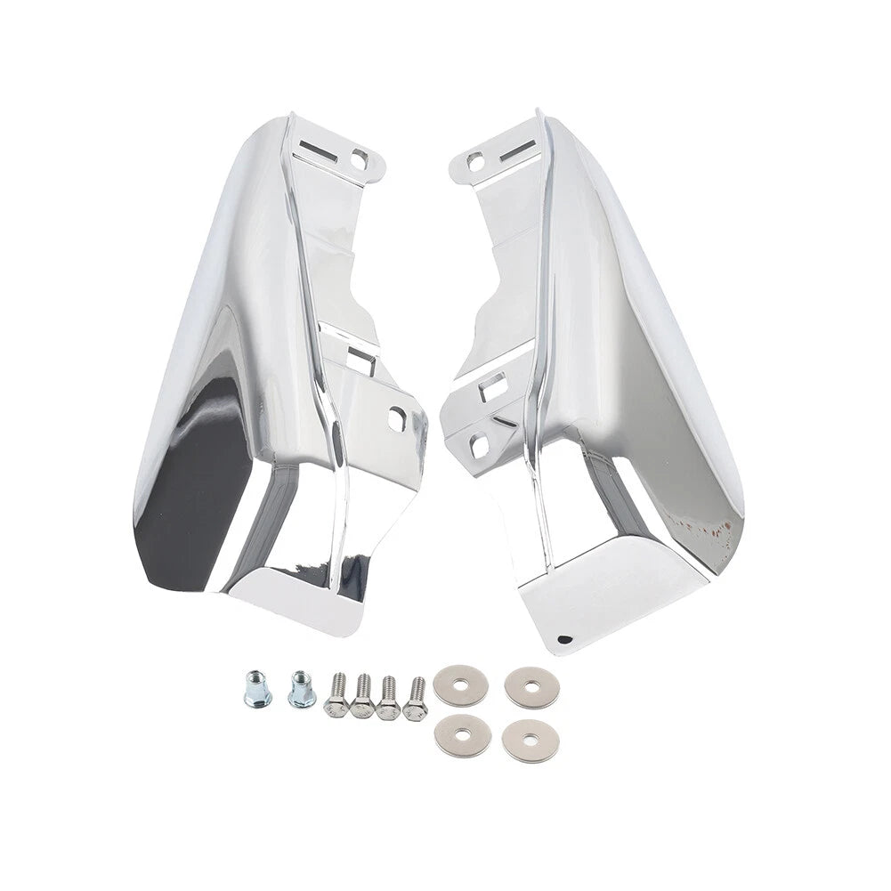 Chrome Mid-Frame Air Deflector Heat Shield for Harley CVO Road Glide (2023–2024)
