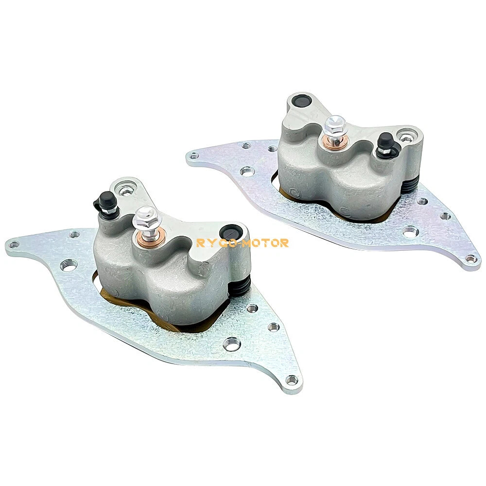 Set of 2 Front Brake Calipers & Pads for Polaris RZR 900 1000 (2015–2022)