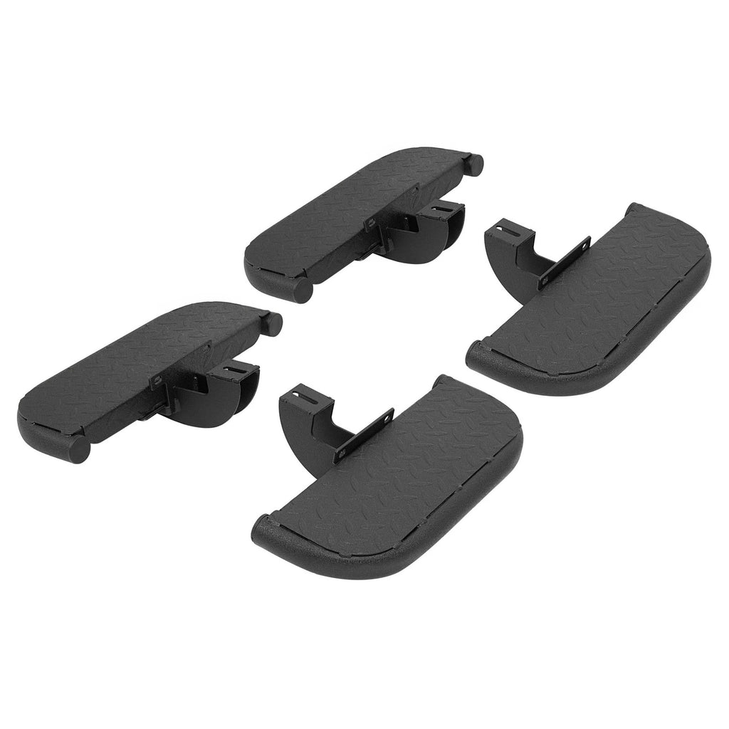Set of 4 Running Boards Side Step Kits for Jeep Wrangler JK (2007–2018)