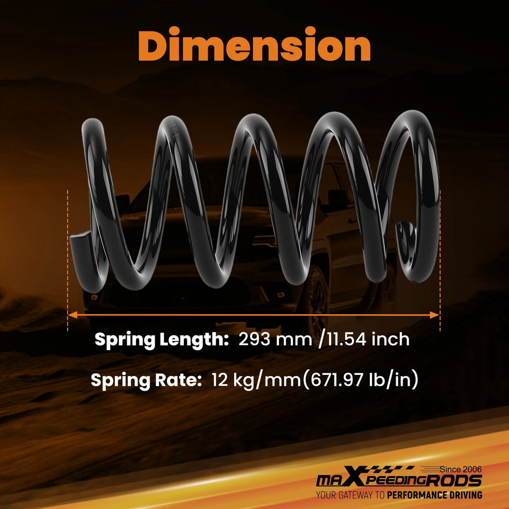 Performance Lowering Springs for Chevrolet S10 S15 2WD (1982–2005) 2" Drop