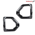 Set of 2 Front Fog Light Outer Bezel Covers for GMC Sierra Denali SLT