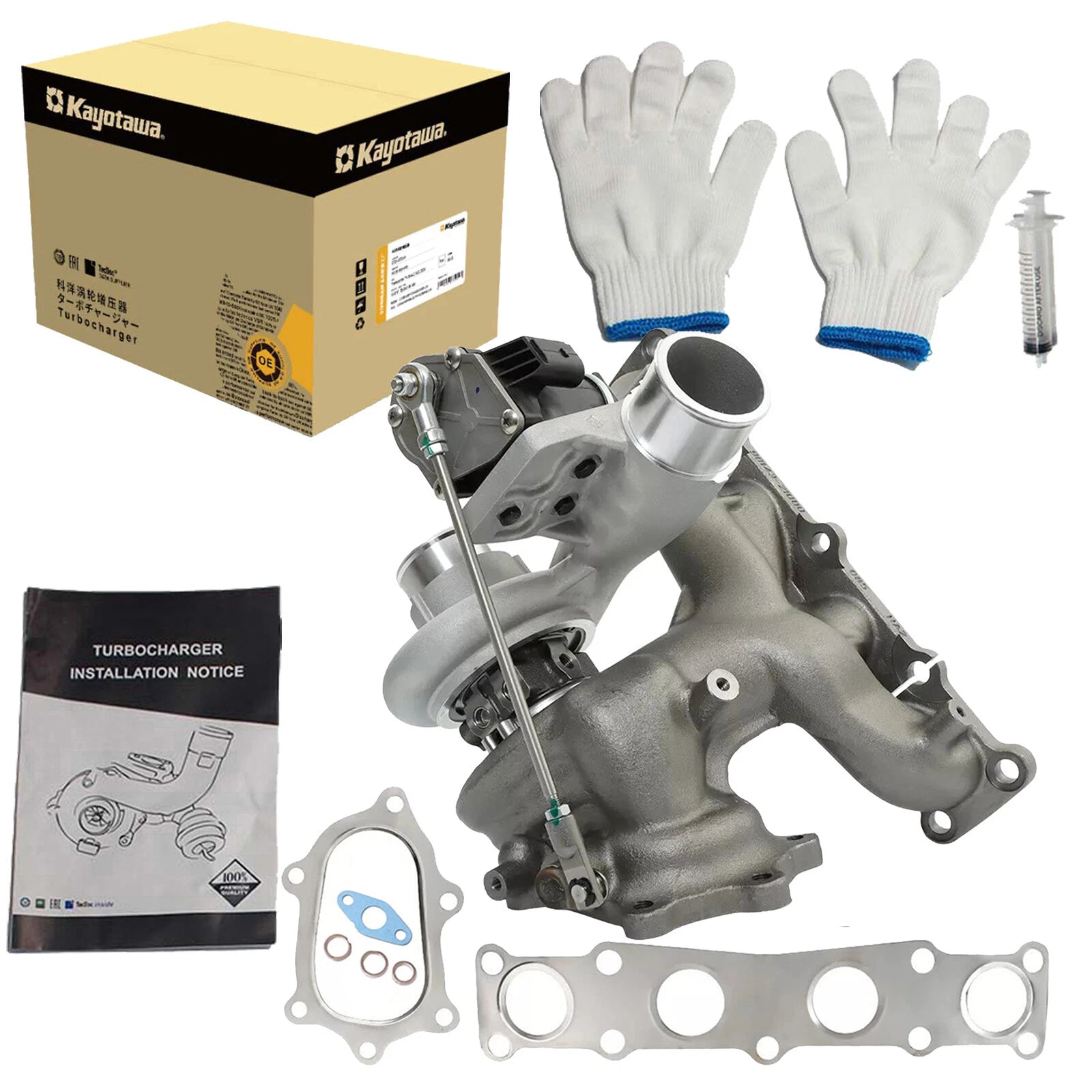 Turbocharger for Hyundai Sonata Santa Fe Optima Sportage (2011–2015)