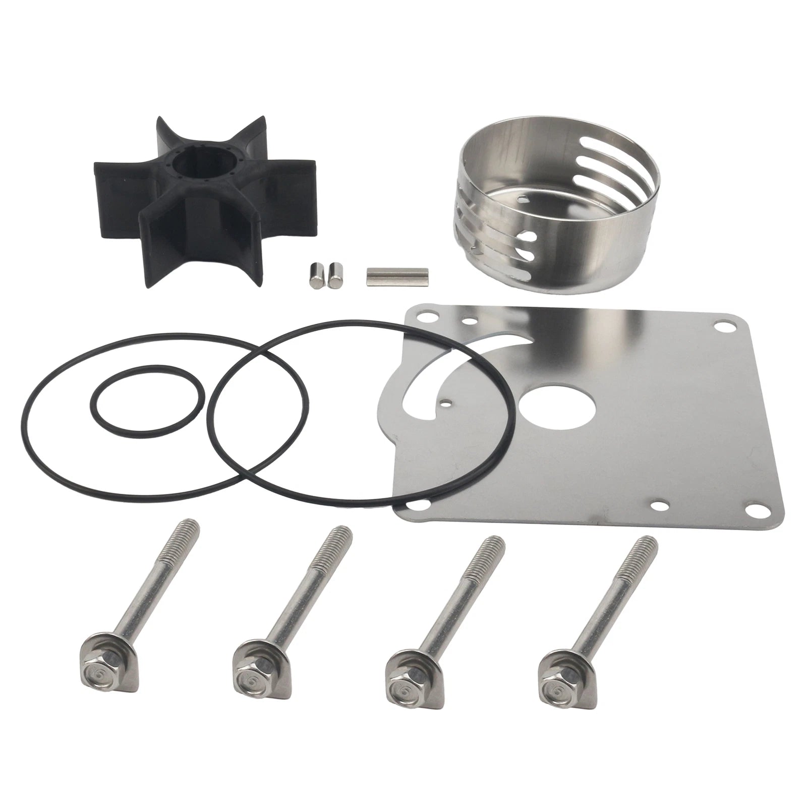 Water Pump Repair Service Kit 6GR-W0078-00 for Yamaha Outboard (18-3475)